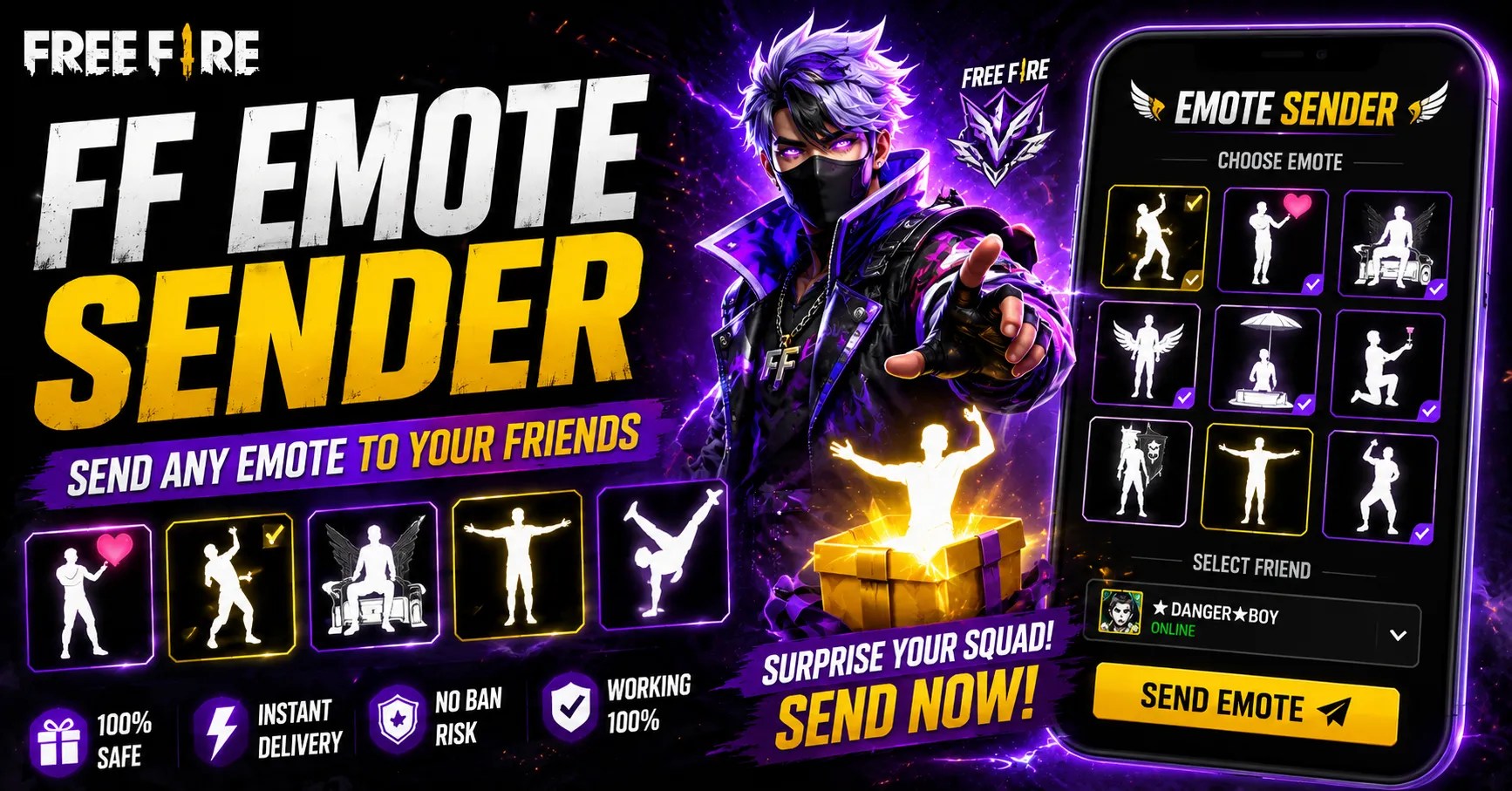 FF Emote Sender