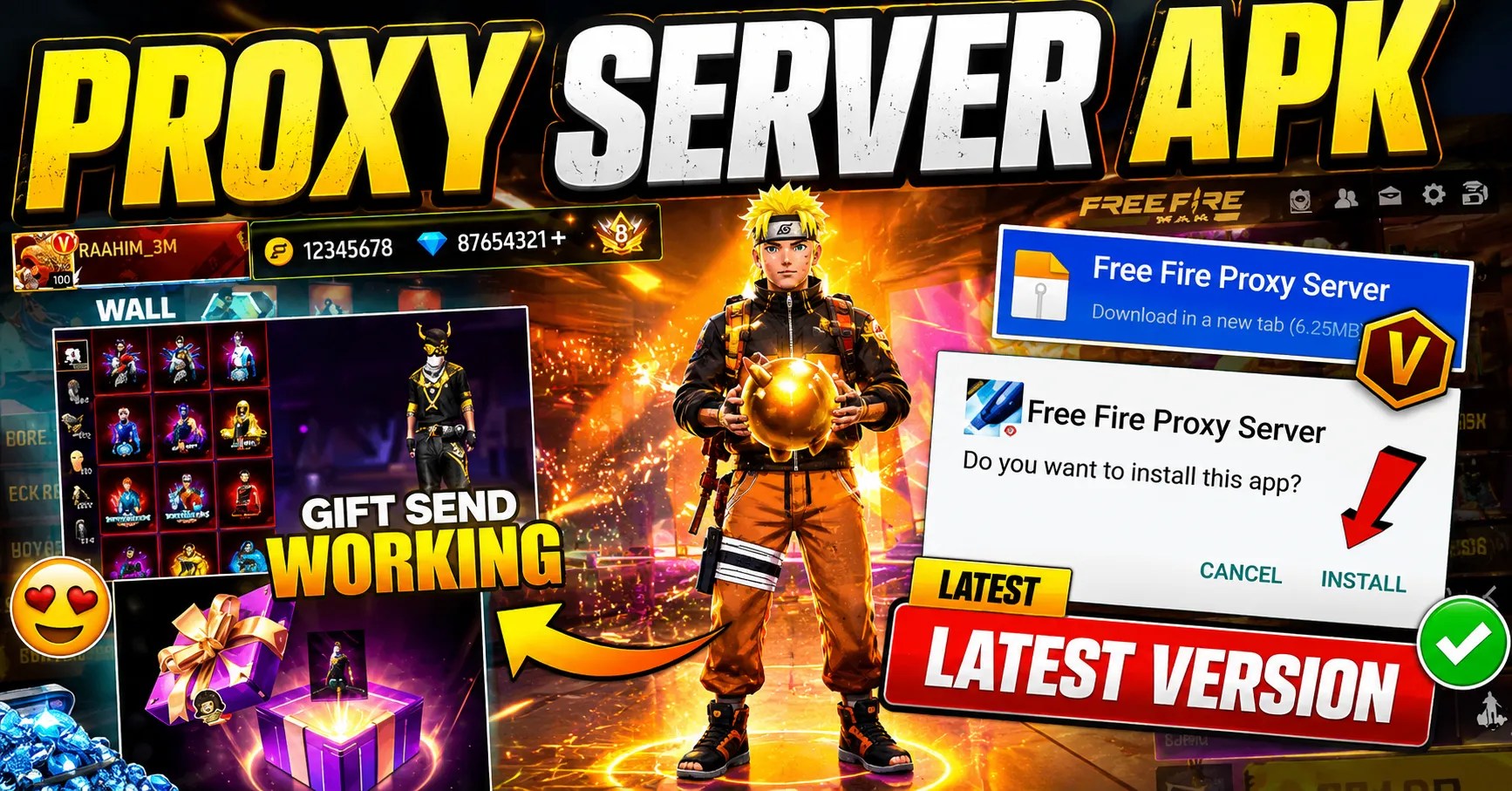 Free Fire Proxy Server Apk 2.4 1 Latest Version Link