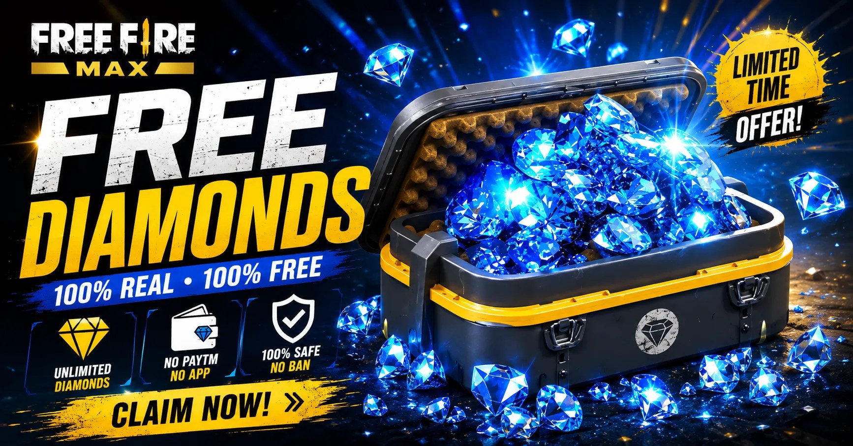 Garena Free Fire Max Free Diamonds