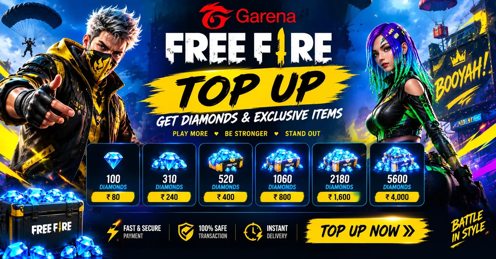 Garena Free Fire Top Up