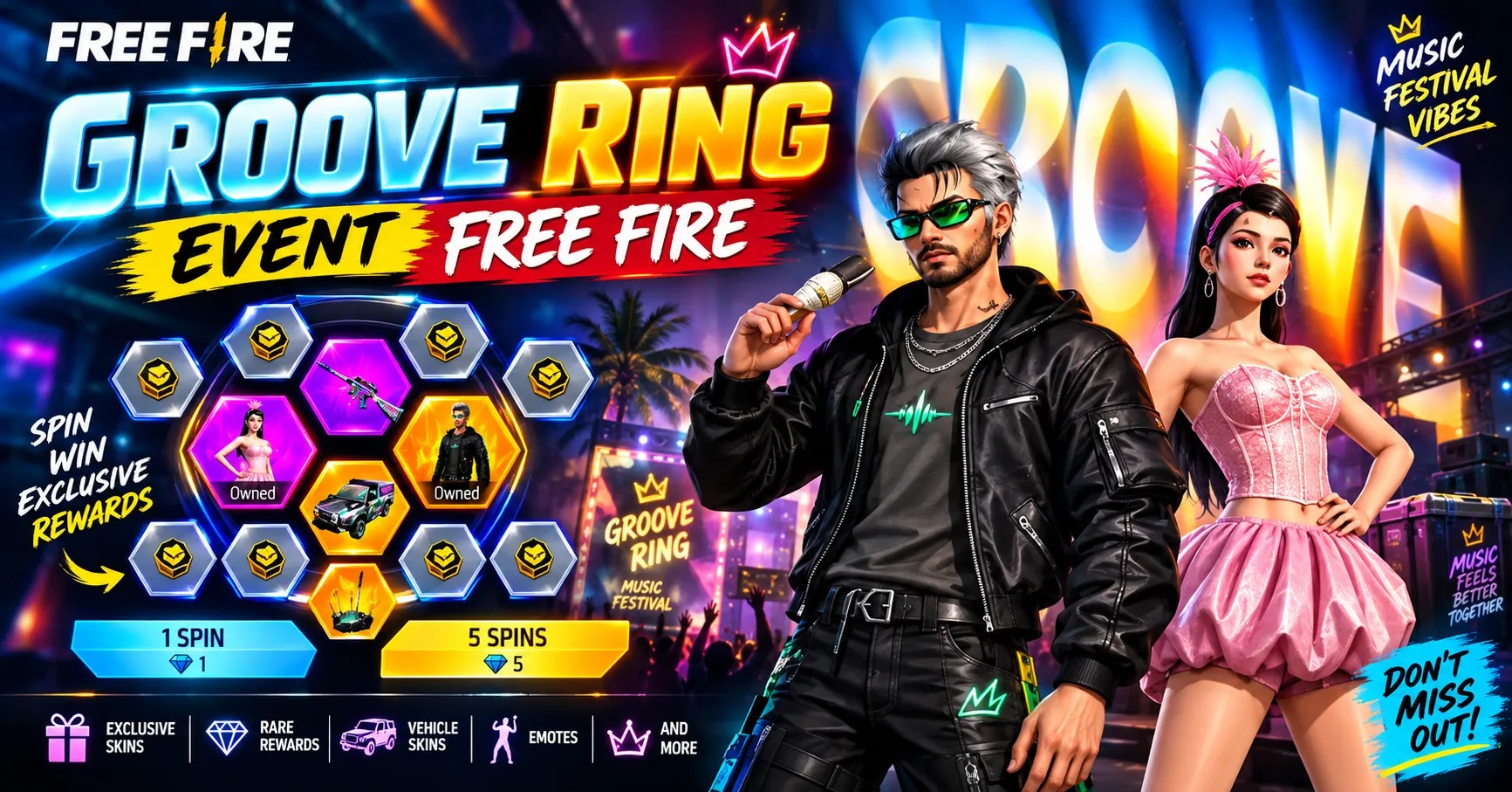 Groove Ring Event Free Fire