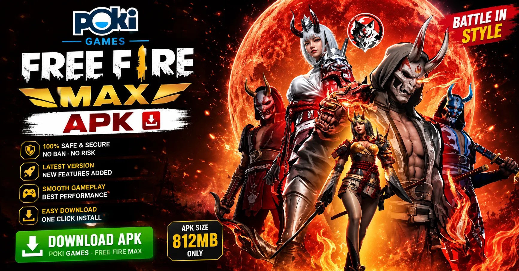 Poki Games Free Fire Max Apk
