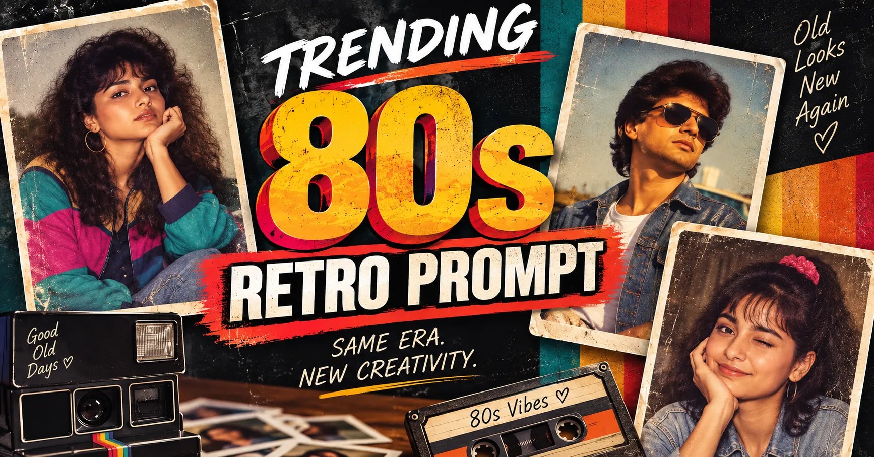 Trending 80s Retro Prompt