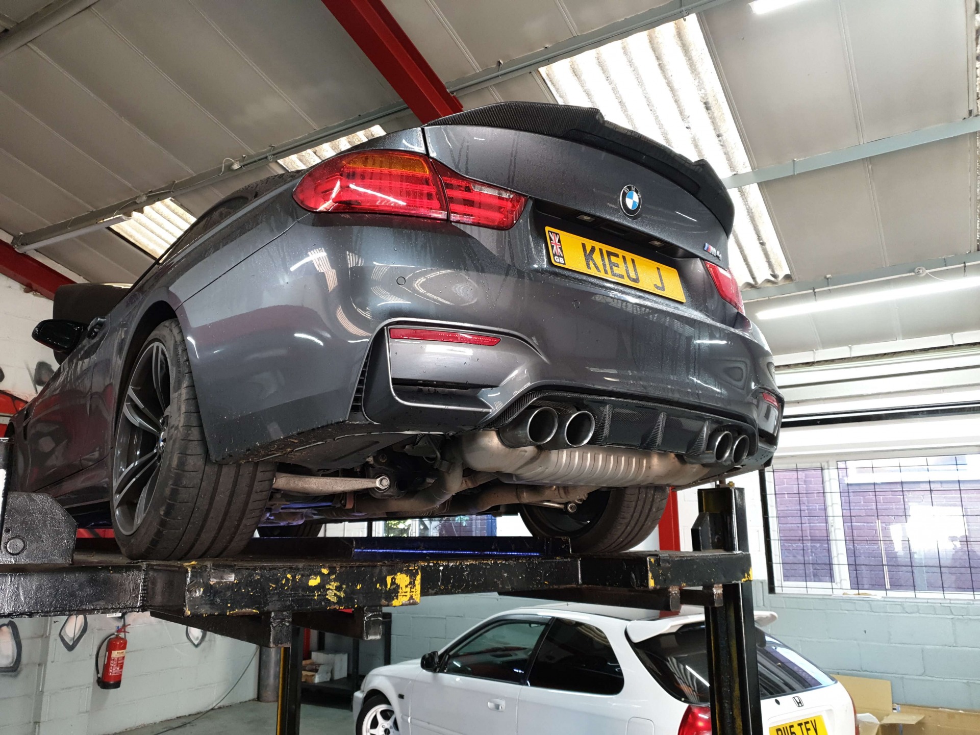 Bmw m4-f82 3.0 twin turbo exhaust system & ecu remap