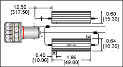 Load Resistors For Autos And Motorcycle Systems With Led Bulbs