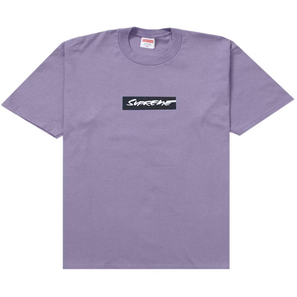 Supreme Futura Box Logo Tee Dusty Purple