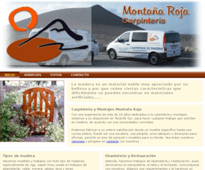 Carpinteriatenerifesur Com Carpinteria Montana Roja En