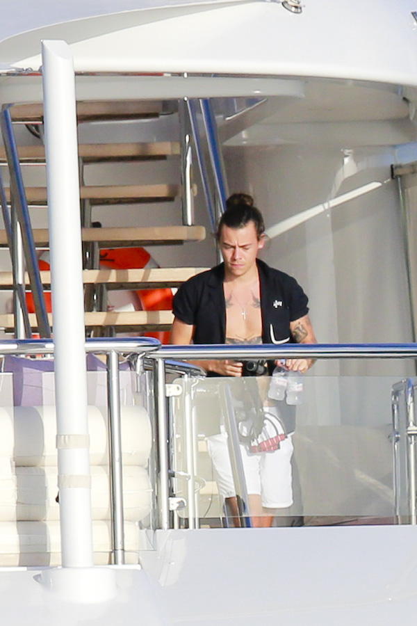 To revisit this article, select my account, then view saved s. Dlisted Harry Style And Kendall Jenner Enjoy Some Fun In The Sun Aboard A Yacht In St Barth