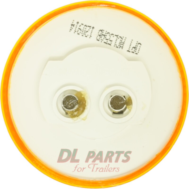 All Star 12 LED Sealed Side Marker Clearance Lights For Trailers - 2 Red & 2 Amber Fish Shape (ASTP3007AR)