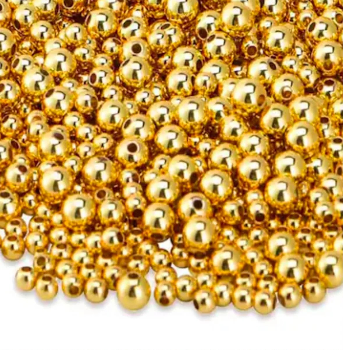 Sprinkles Super Gold Mix of Diferent Sizes x 3.2 oz.