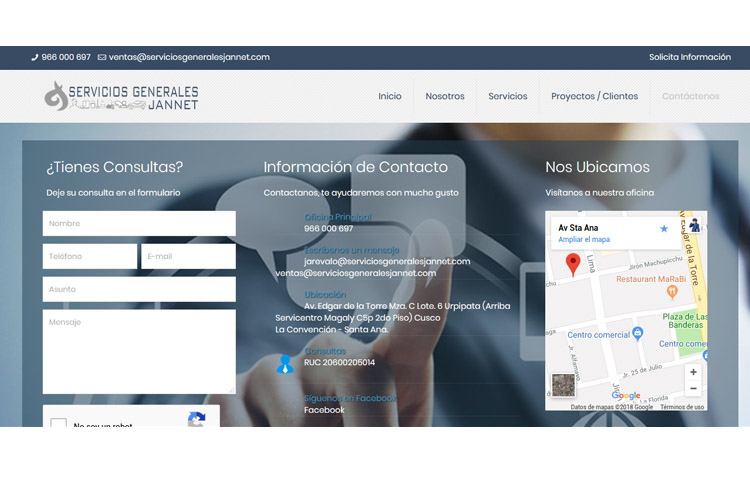 Servicios Generales Jannet Diseno De Paginas Web Tiendas Virtuales Hosting Y Dominio Dmcreative