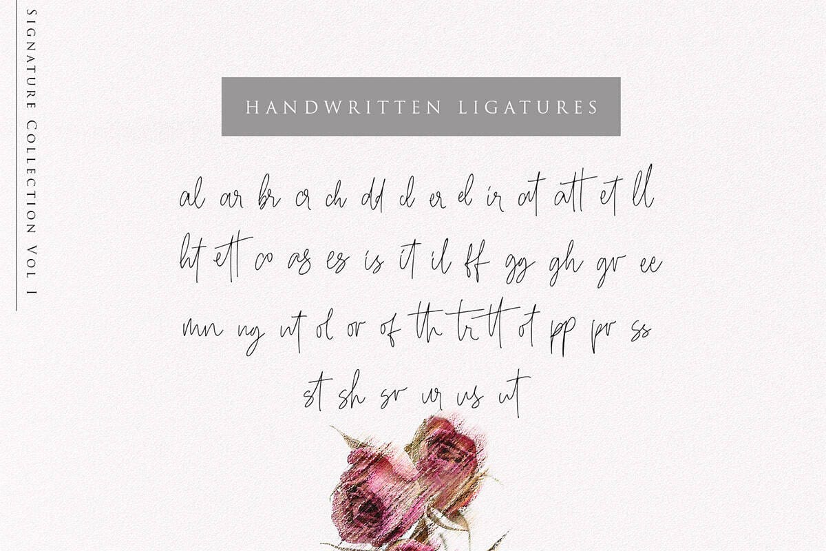 Beauty Signature Font Preview9