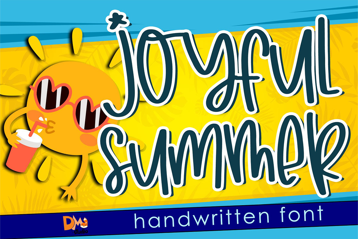 Joyfull Summer Font Preview1