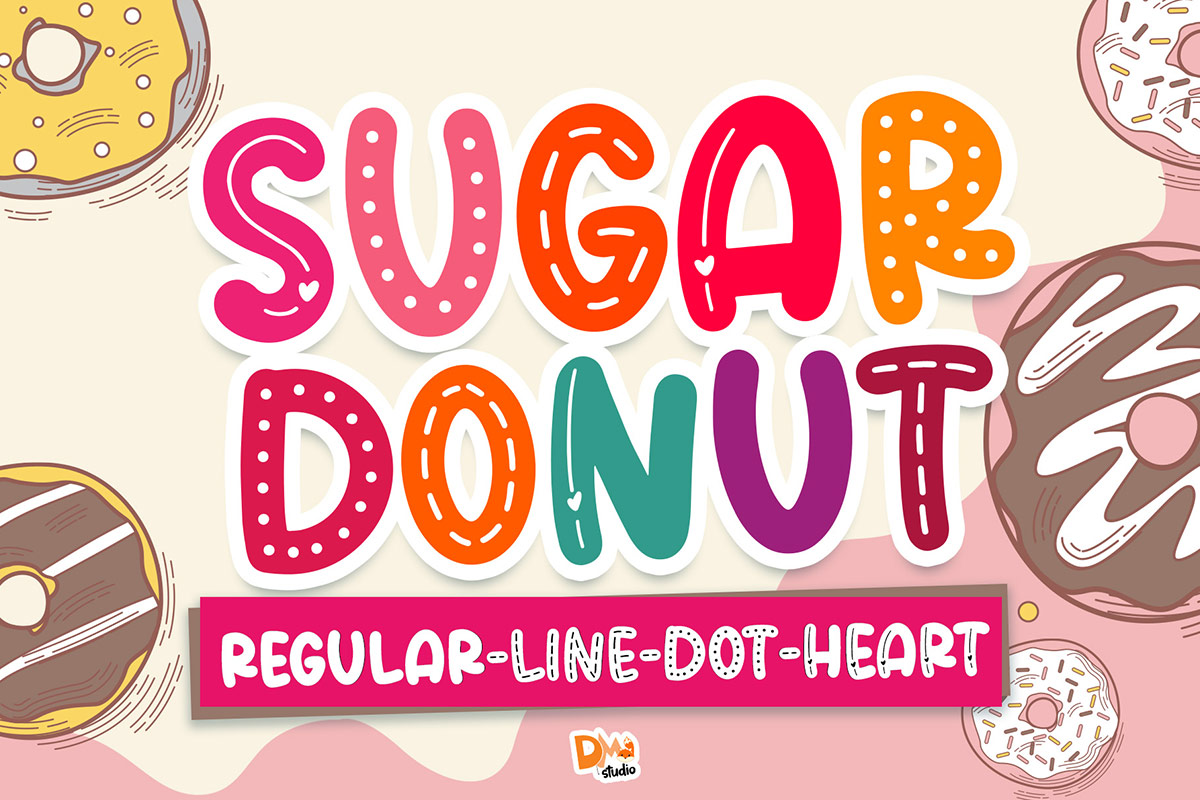 Sugar Donut Font