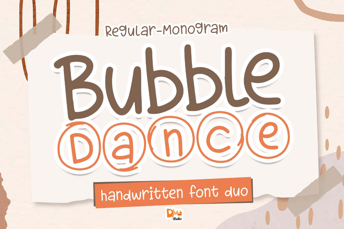 Bubble Dance Font Preview1