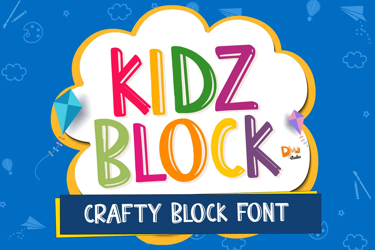 Kidz Block font