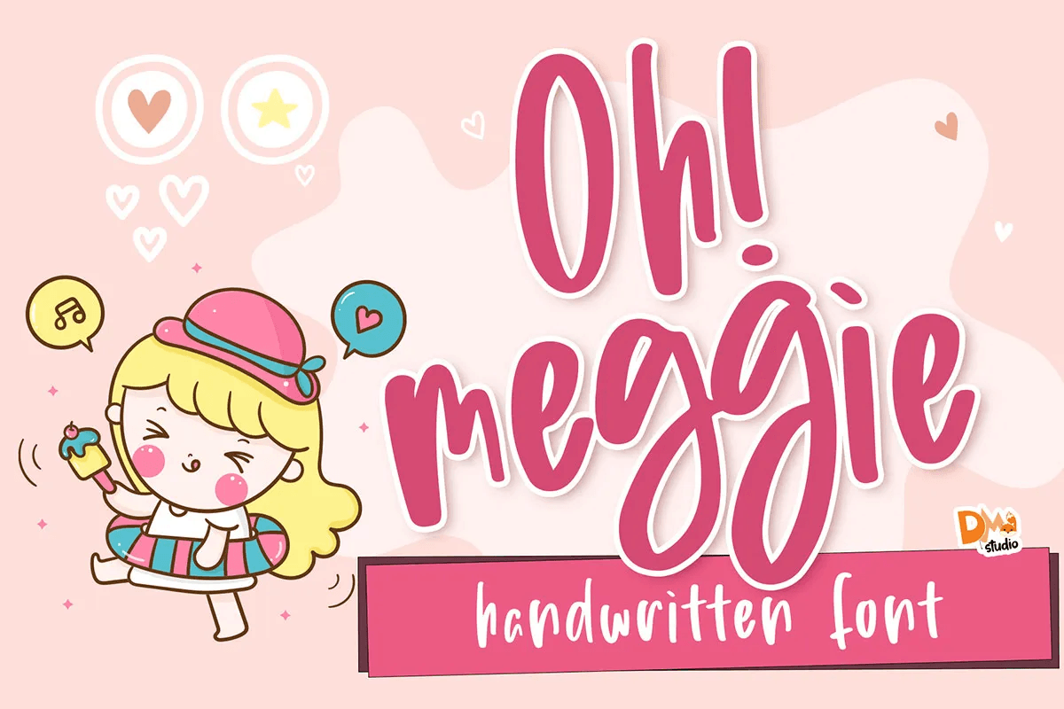 Oh! Maggie font