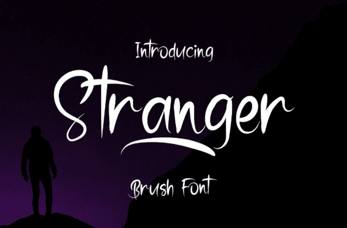 Abnormal font, Stranger font