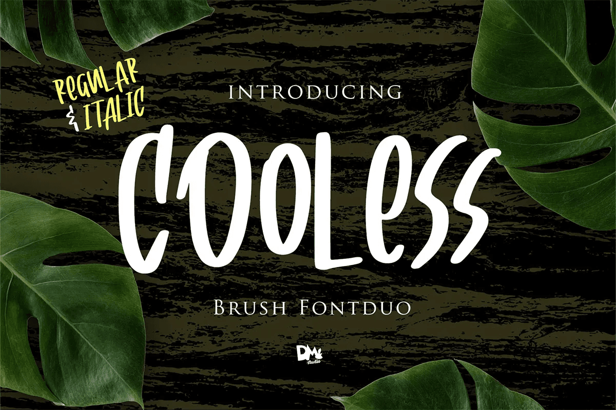 Cooless brush fontduo