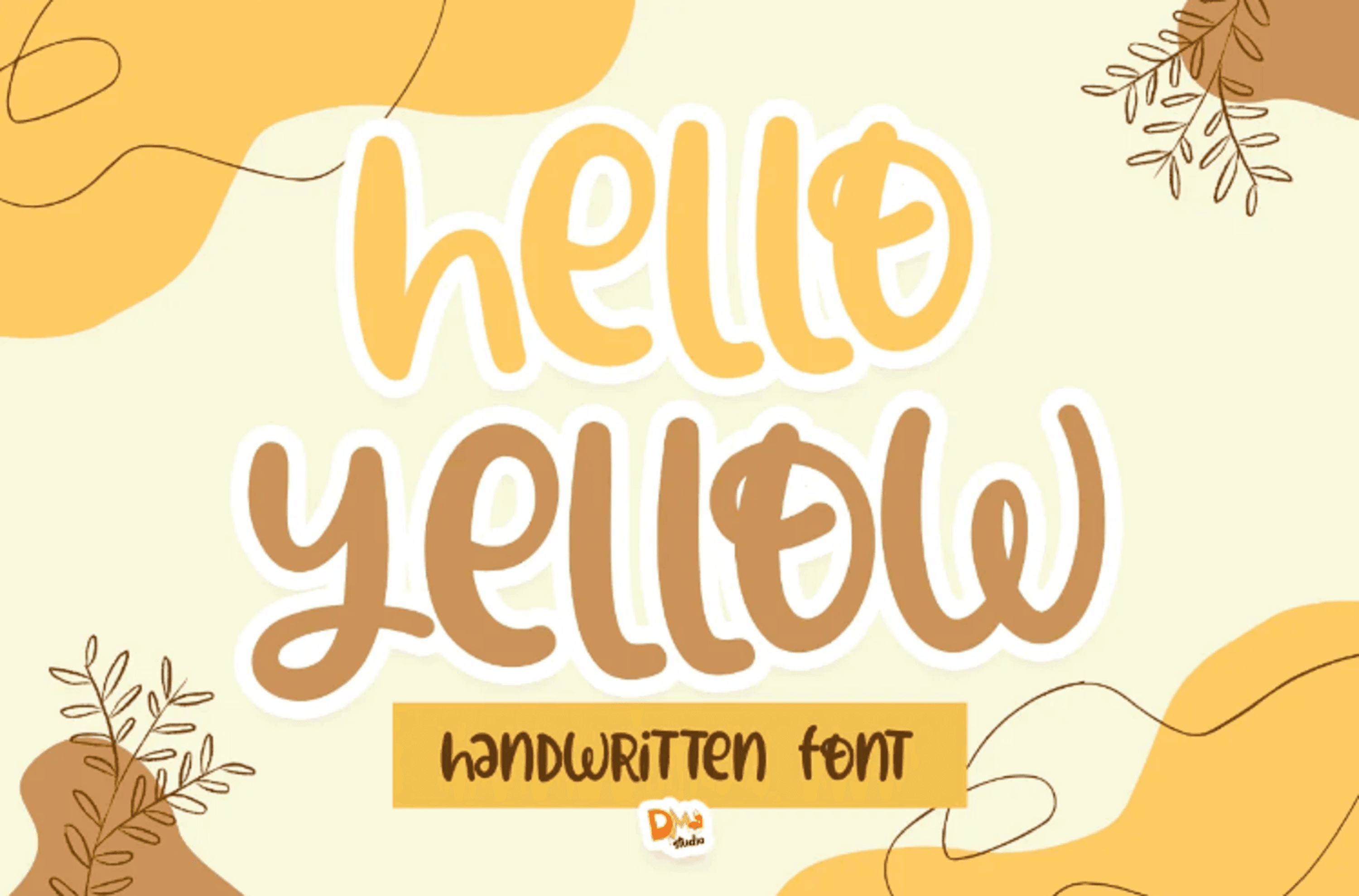 Hello Yellow Font