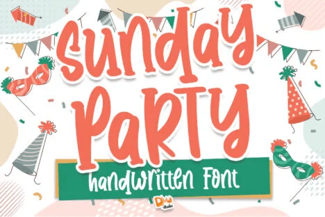 Sunday Party Handwritten Font