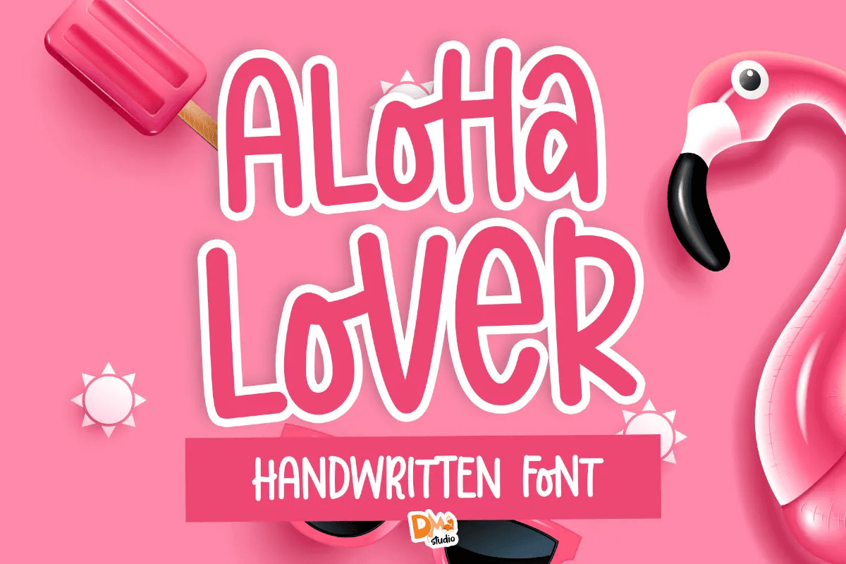 Aloha Lover Handwritten Font