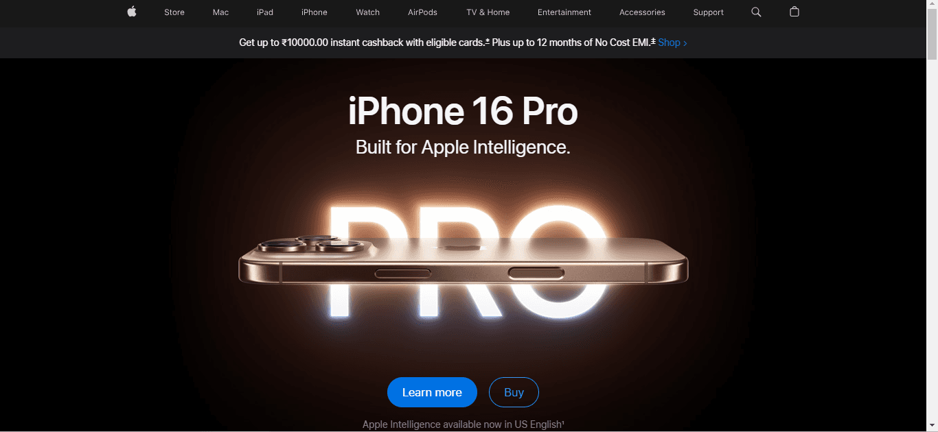 3. Apple