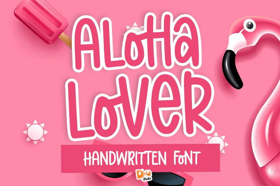 11. Aloha Lover Font