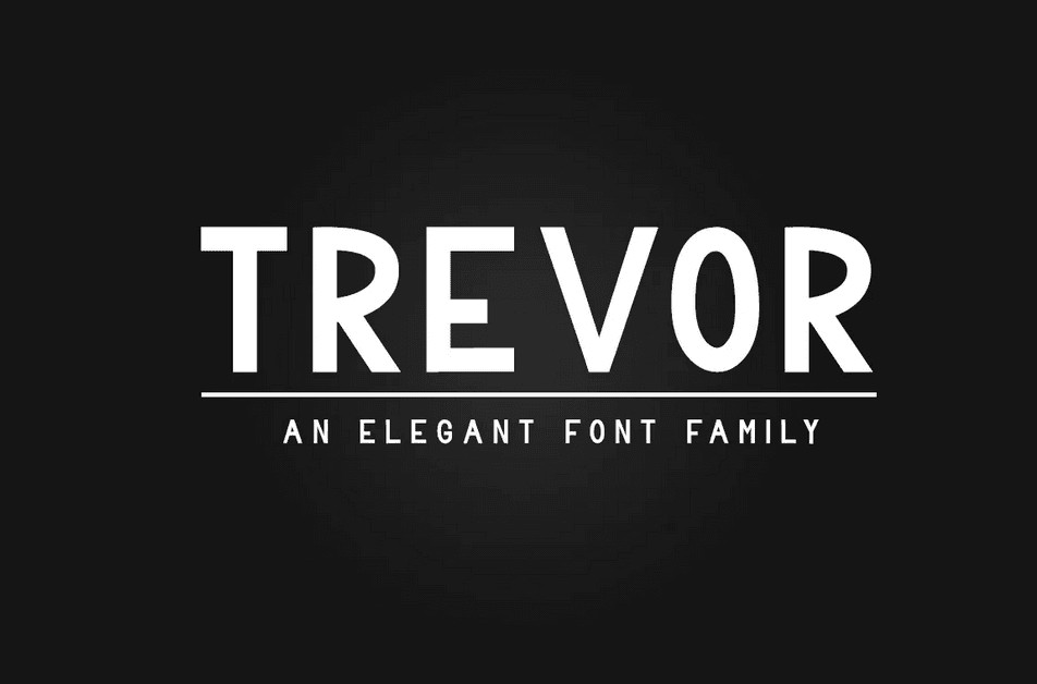 13. Trevor Font