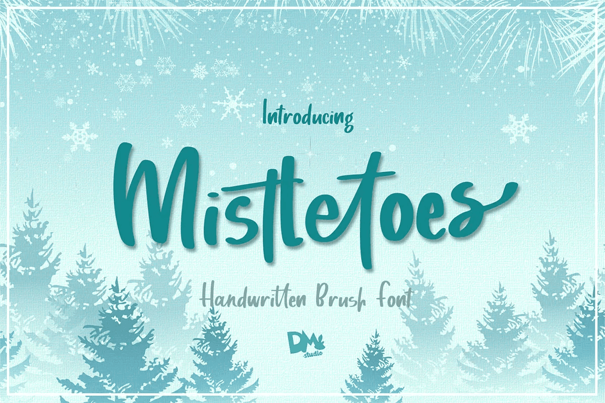 3. Mistletoe Font