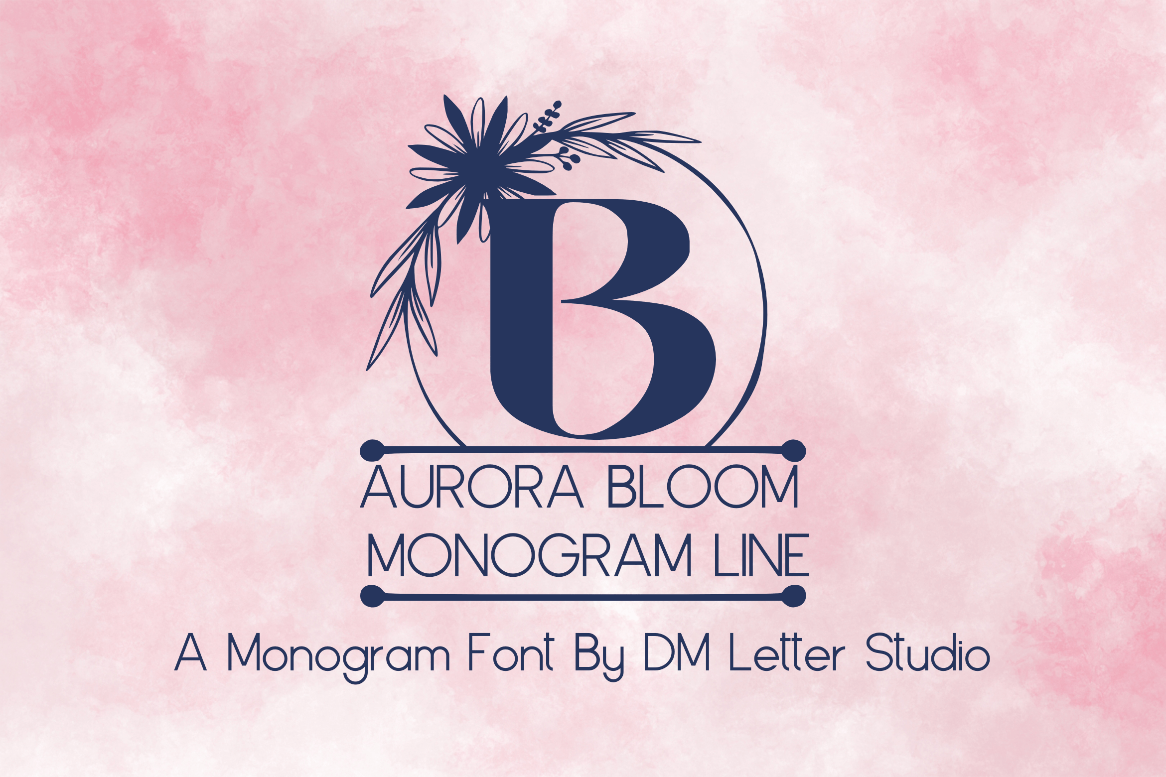 2. Aurora Bloom Monogram Line