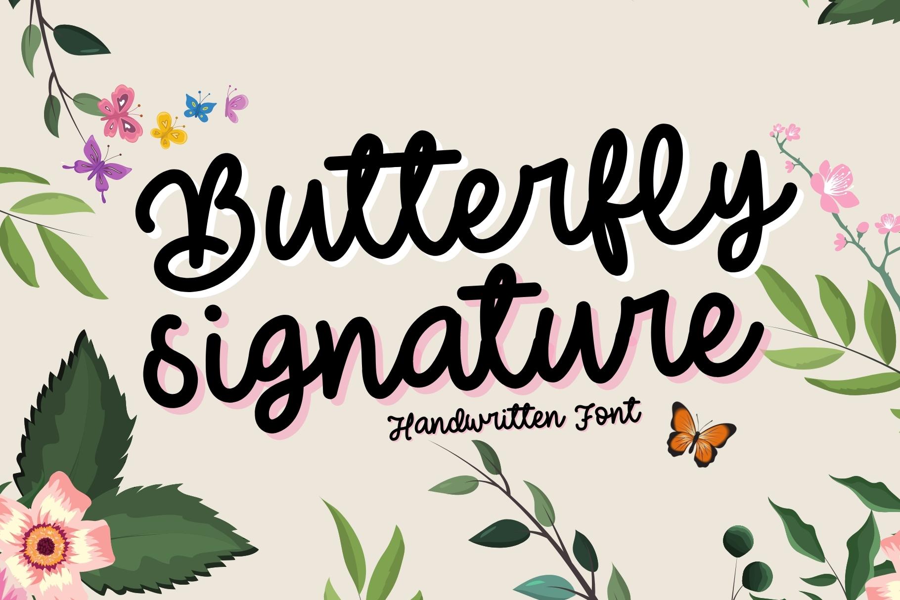 Butterfly Signature