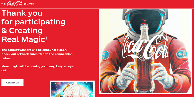 Ad Copy Using AI Example (Coca-Cola)