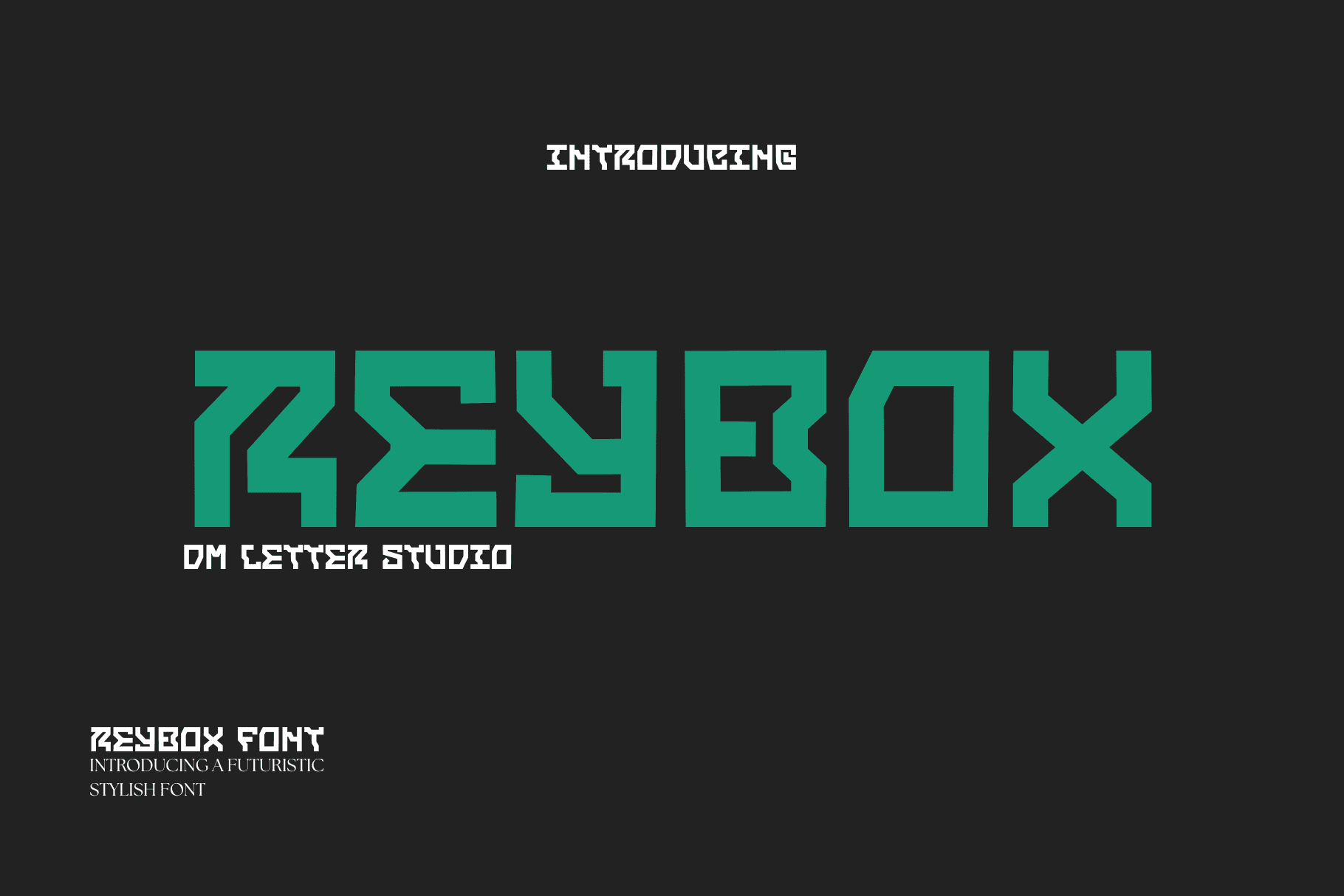 Reybox Stylish Font