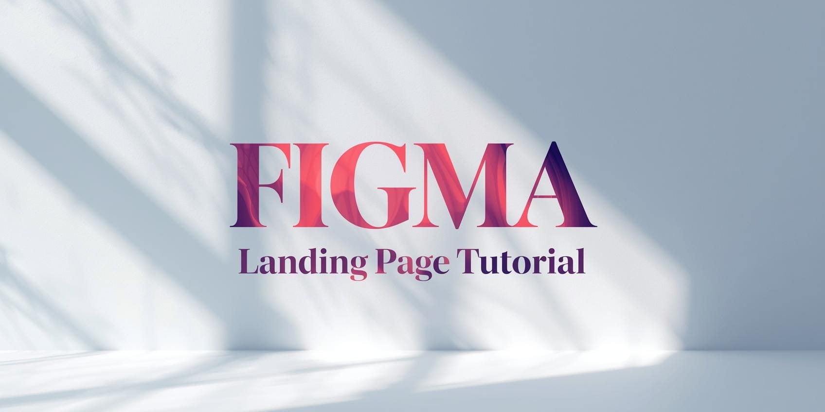 Figma landing page tutorial