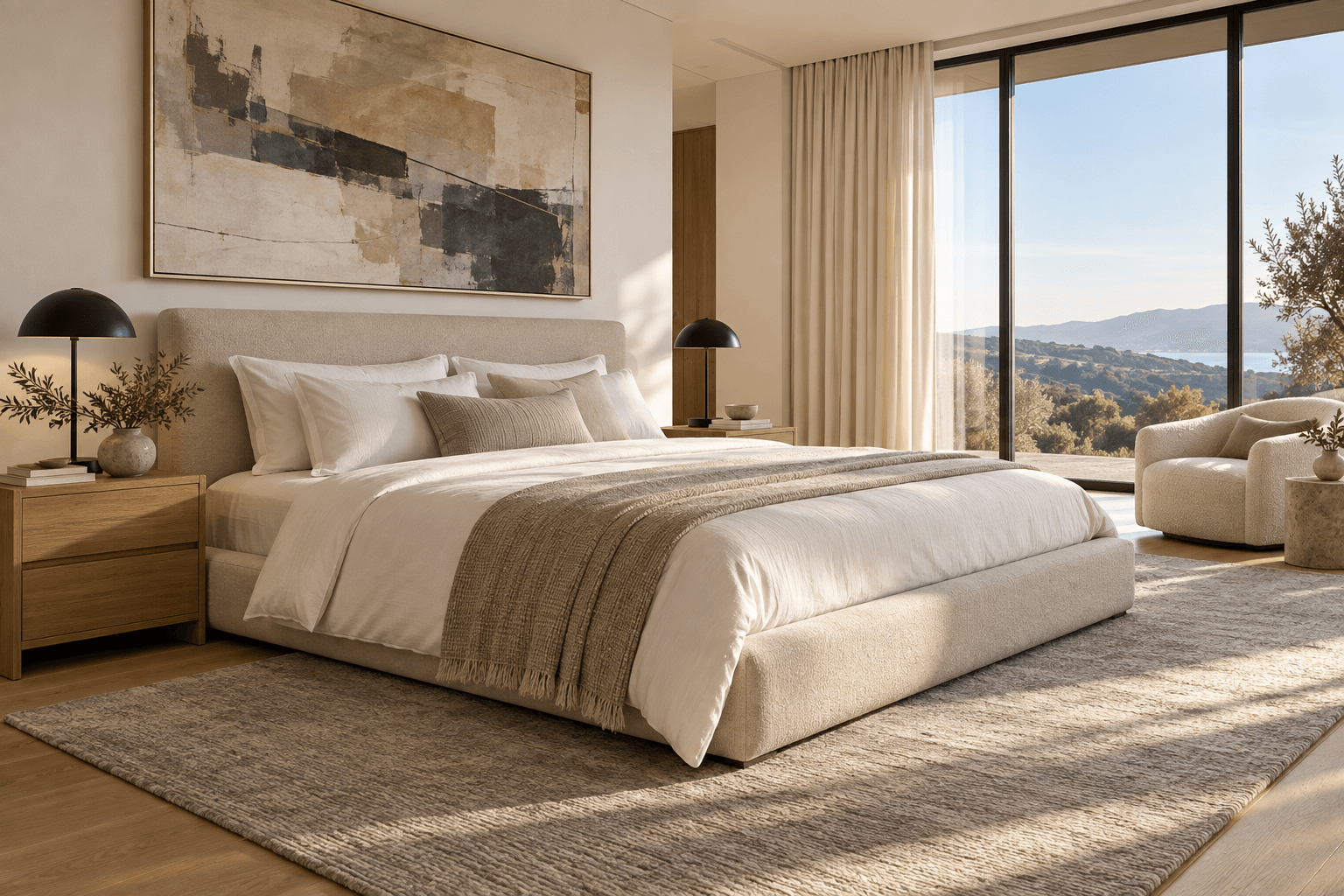 AI bedroom design prompts