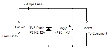 Lightning Arrester Home Utility Circuit 18 Mohan S