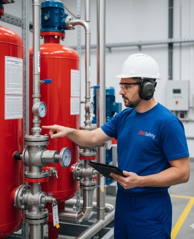 Marine Foam Fire Protection System