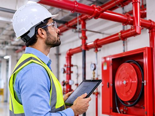 Site Inspection & Fire Risk Assessment - Fire Fighting System Installation