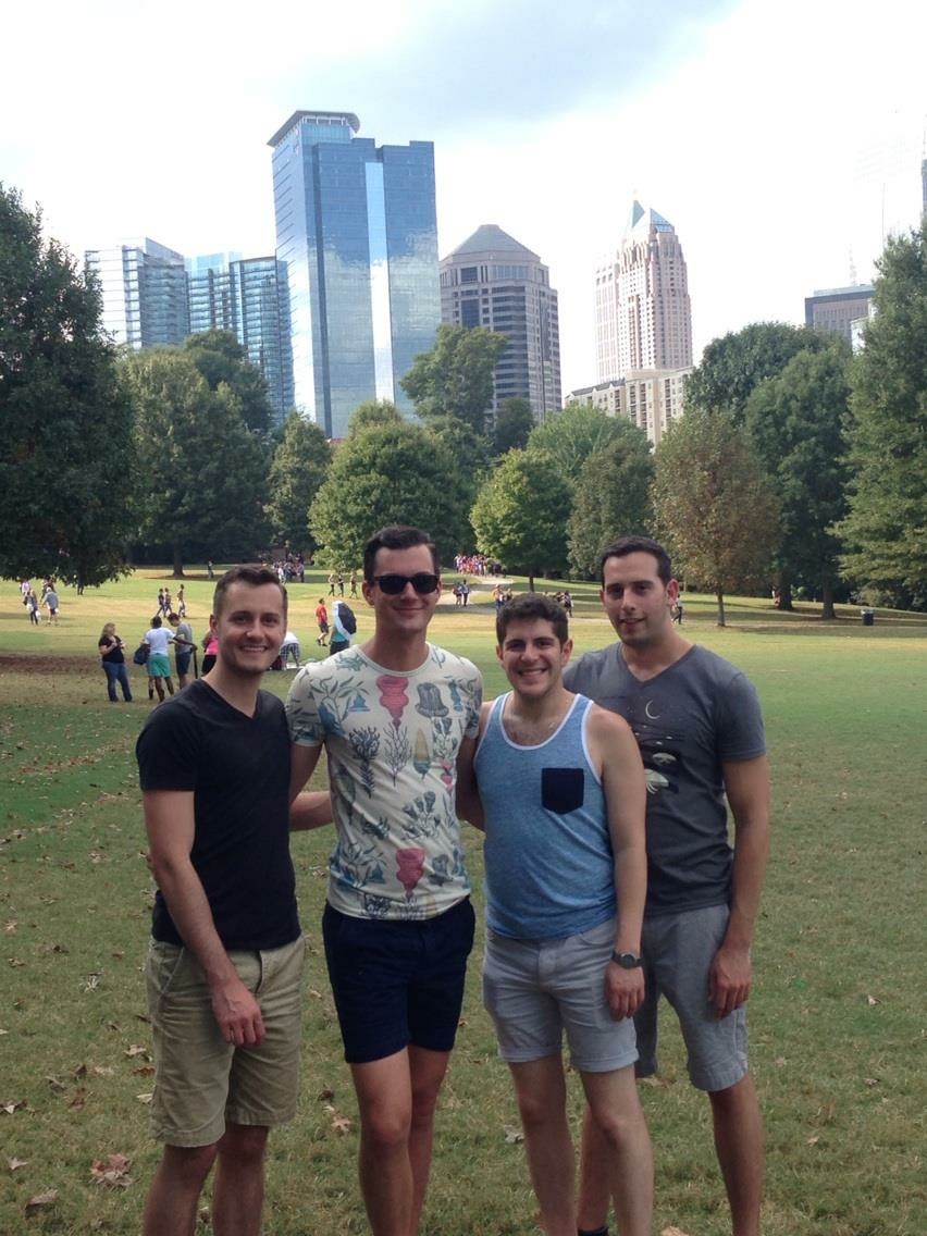 Piedmont Park (Derek Marks, second from the left)