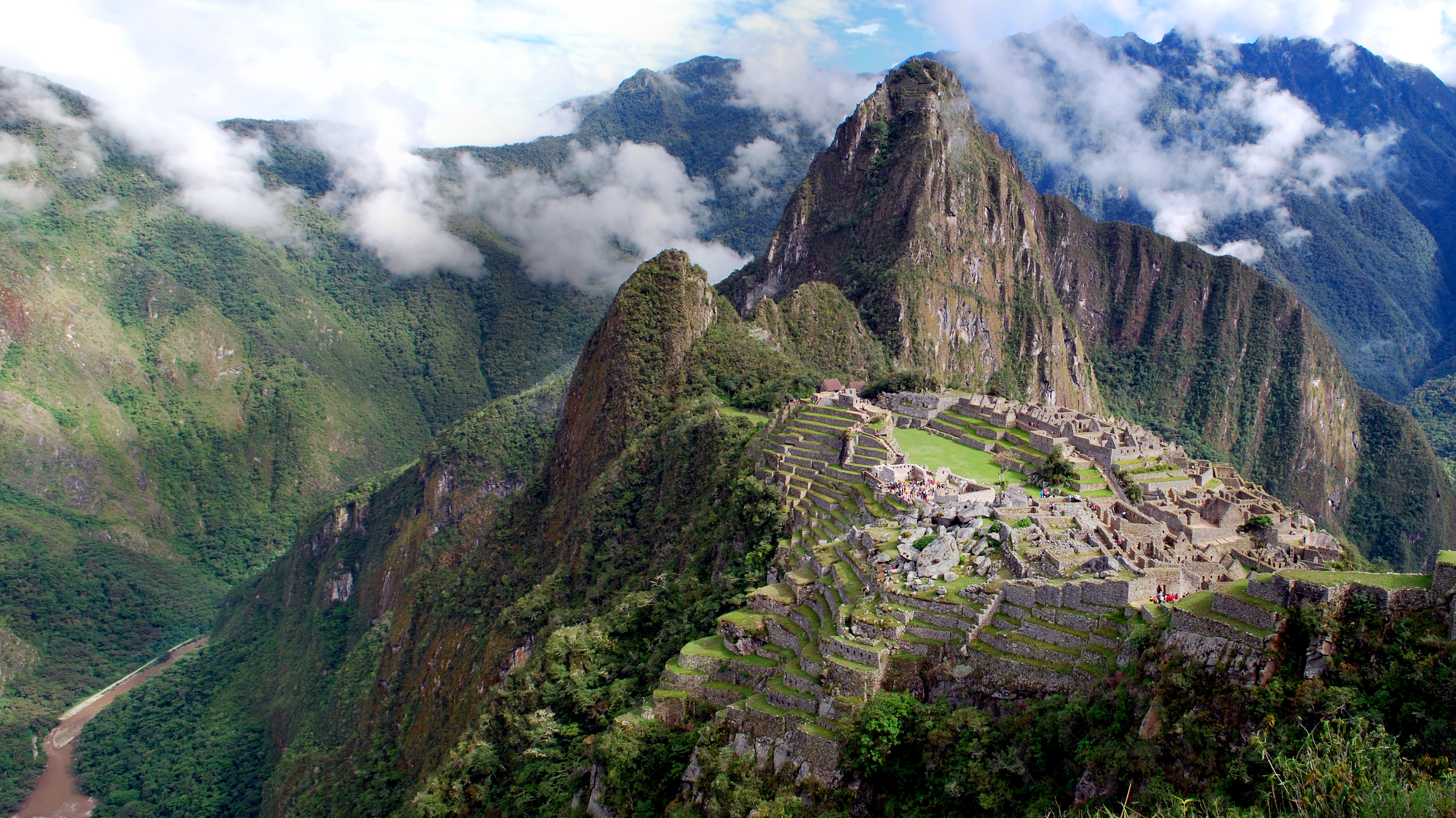 Panorama of Machu Pichu