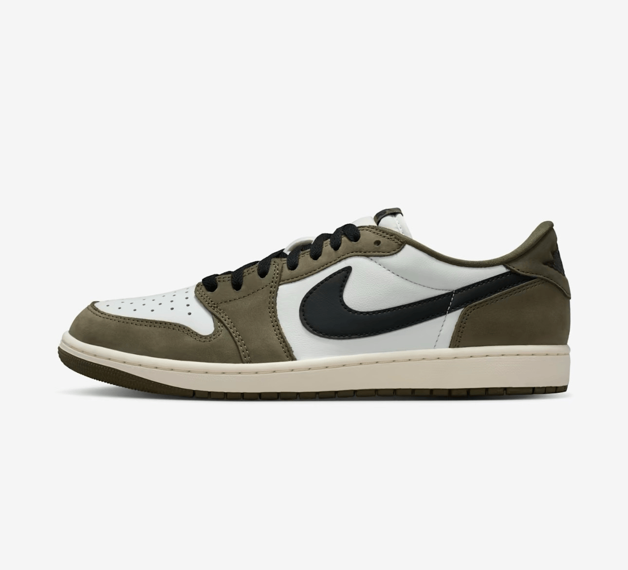 Jordan1 low medium olive