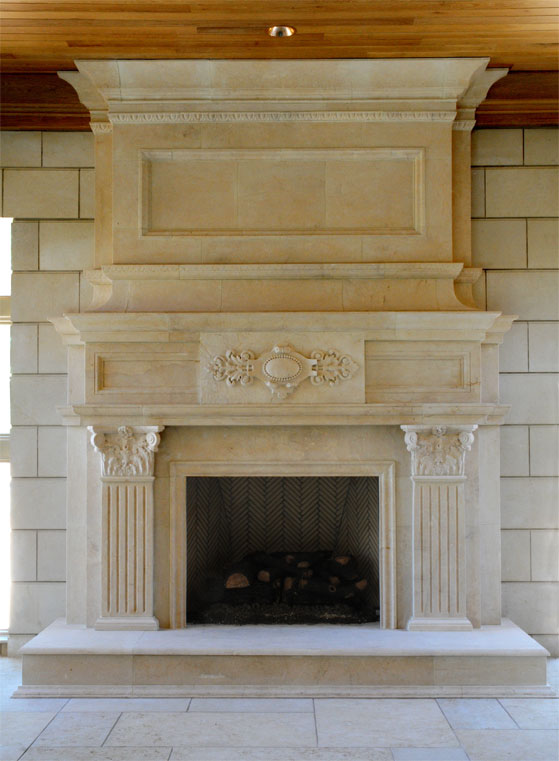 Huge Fireplace High Resolution Stock Photography And Images Alamy