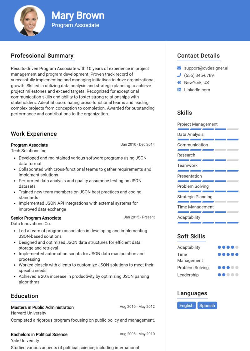 Program Associate Resume Example Writing Guide Cvblade - Sunset Wallpapers - Beautiful Mobile Collection