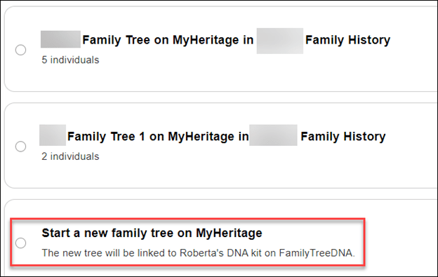 FamilyTreeDNA Tree Integration with MyHeritage – Step by Step 