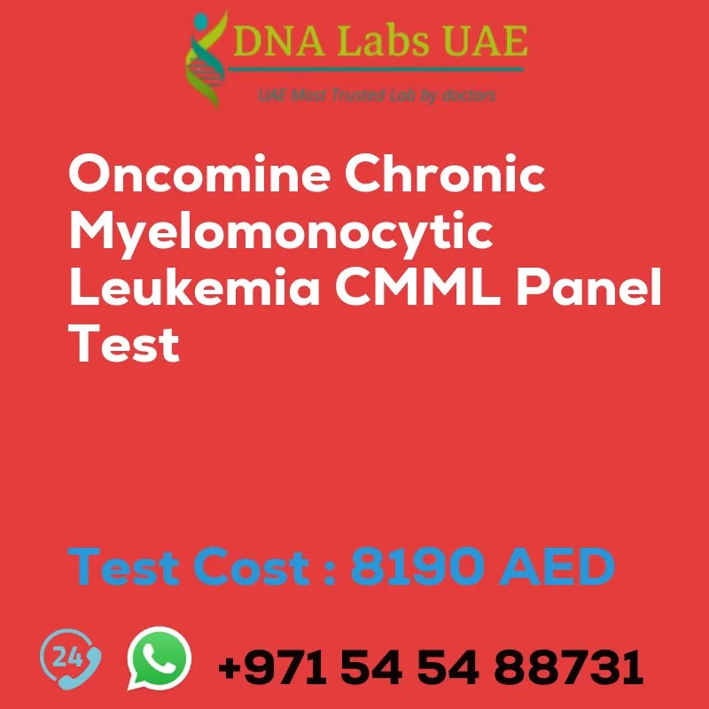 Oncomine chronic myelomonocytic leukemia cmml panel test cost