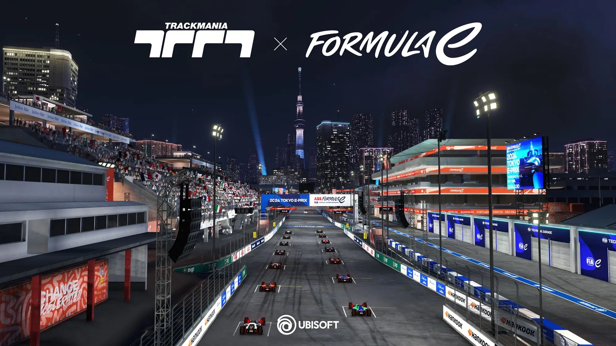 Ubisoft lanza el universo de la Formula E en Trackmania con tres circuitos del campeonato