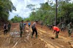Dan SSK : Pembuatan Parit Dapat Mengurangi Kerusakan Badan Jalan Baru