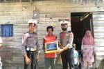 Jelang HUT Lantas, Satlantas Polres Mateng Gelar Bakti Sosial Bagi Sembako