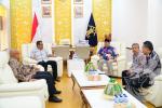 Kakanwil Kemenkumham Sulsel Terima Kunjungan Kerja Penjabat Gubernur Sulawesi Selatan